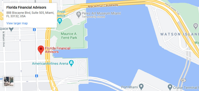 FFA Miami Office Google Map Image